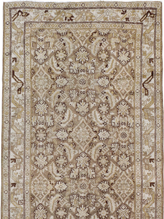 Vintage Persian Malayer Runner, No.21321 - Gsblank