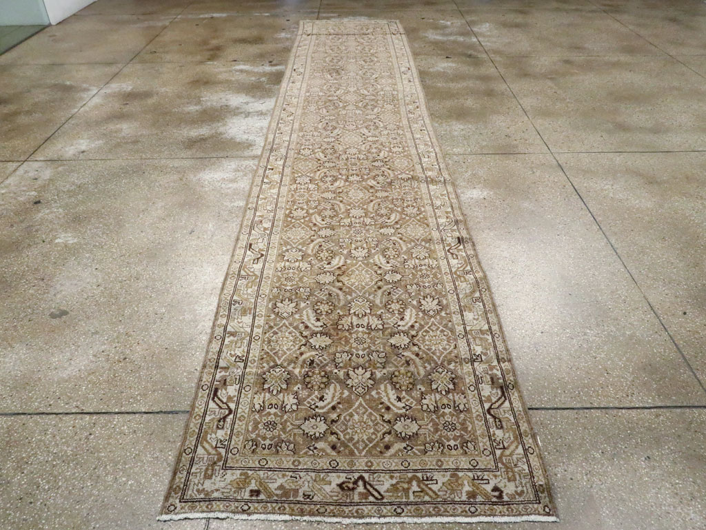 Vintage Persian Malayer Runner, No.21321 - Gsblank