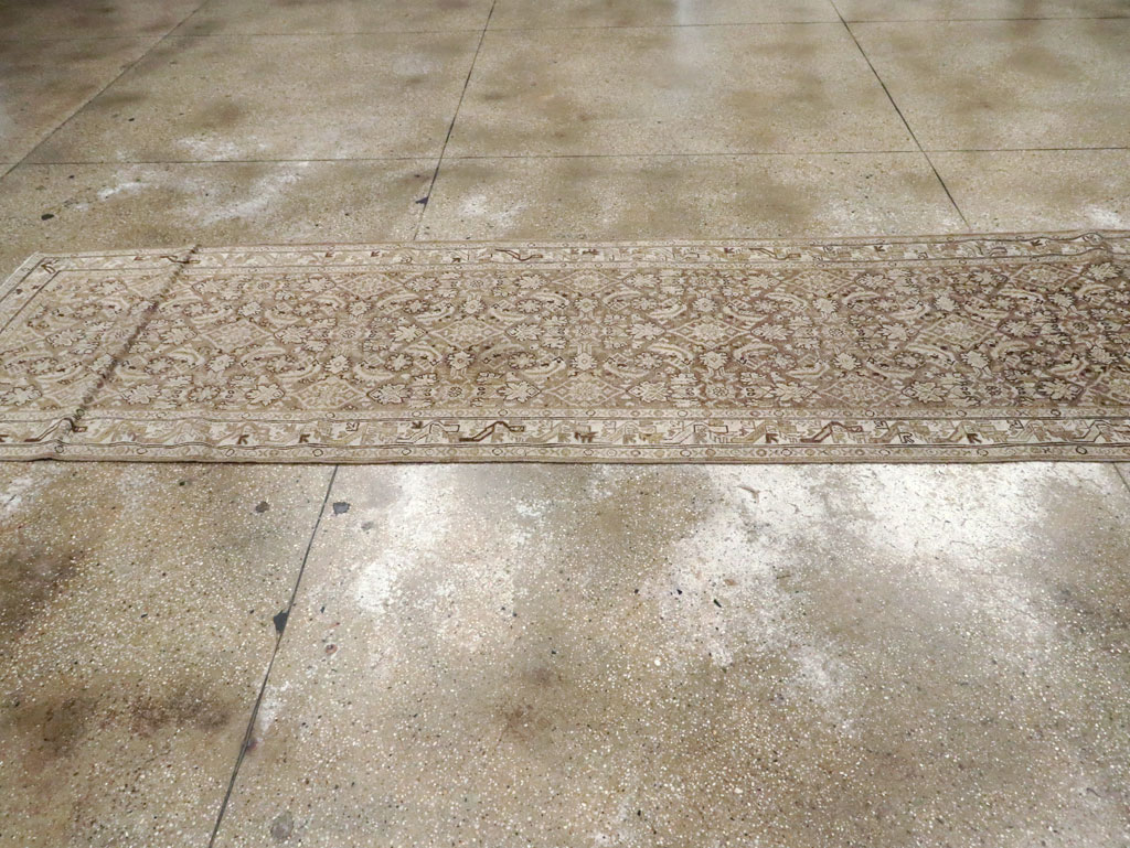 Vintage Persian Malayer Runner, No.21321 - Gsblank
