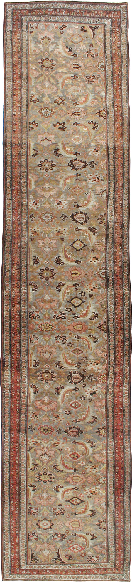 Antique Persian Bidjar Runner, No.21324 - Gsblank