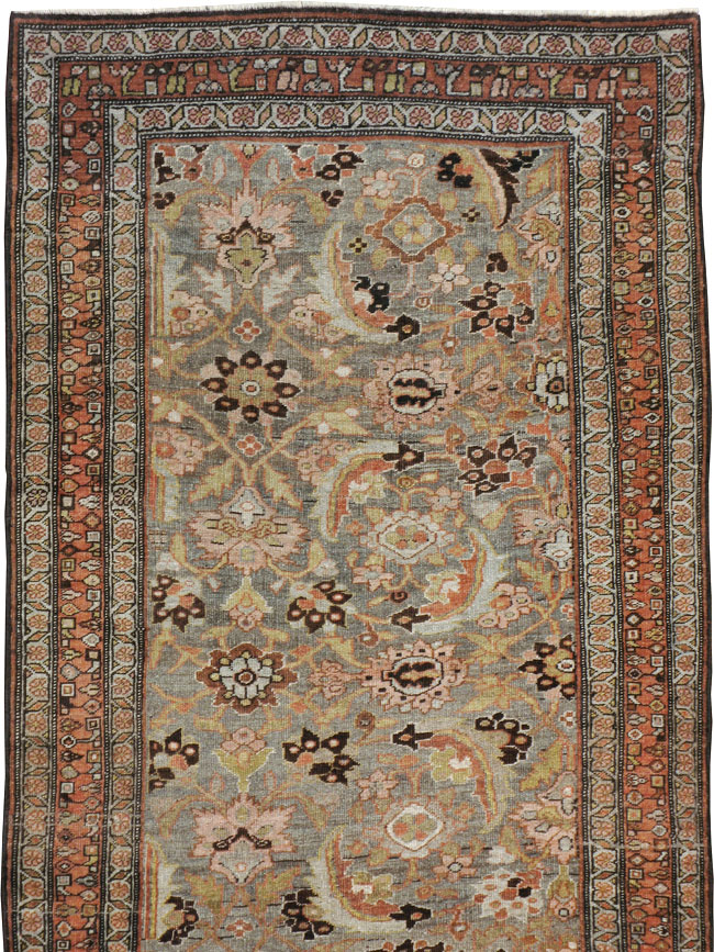 Antique Persian Bidjar Runner, No.21324 - Gsblank