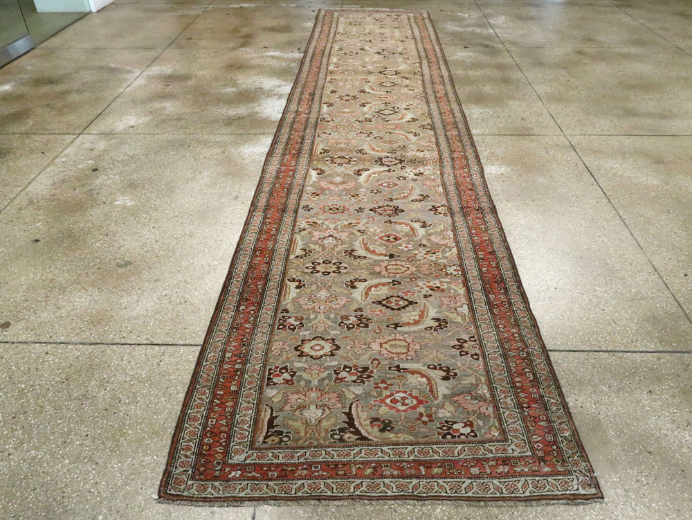 Antique Persian Bidjar Runner, No.21324 - Gsblank