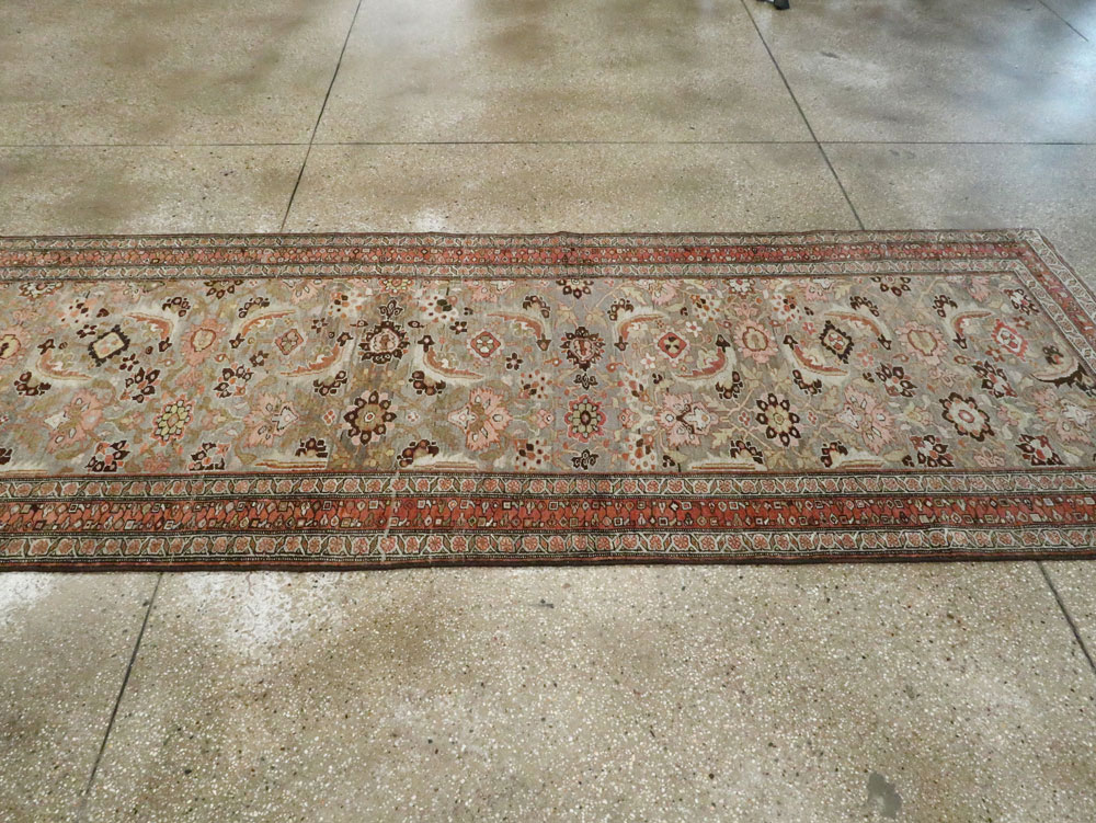 Antique Persian Bidjar Runner, No.21324 - Gsblank