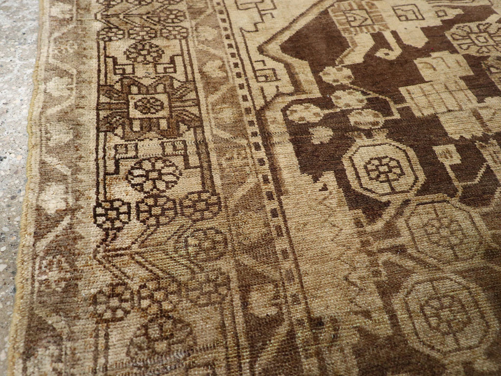 Antique Persian Malayer Sampler Rug, No.21329 - Gsblank