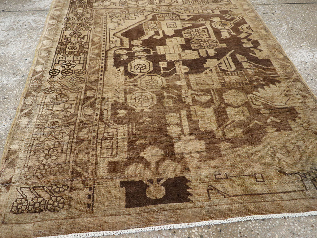 Antique Persian Malayer Sampler Rug, No.21329 - Gsblank