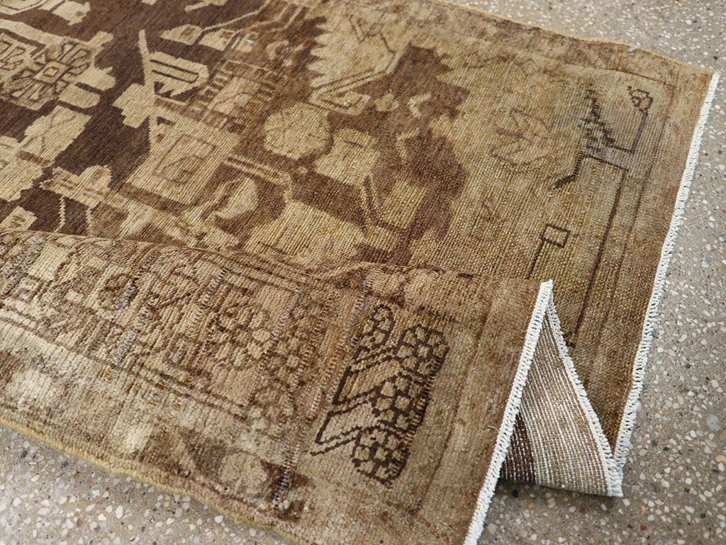 Antique Persian Malayer Sampler Rug, No.21329 - Gsblank