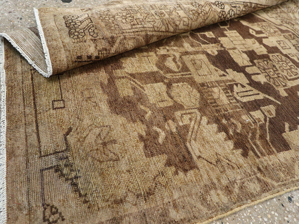 Antique Persian Malayer Sampler Rug, No.21329 - Gsblank