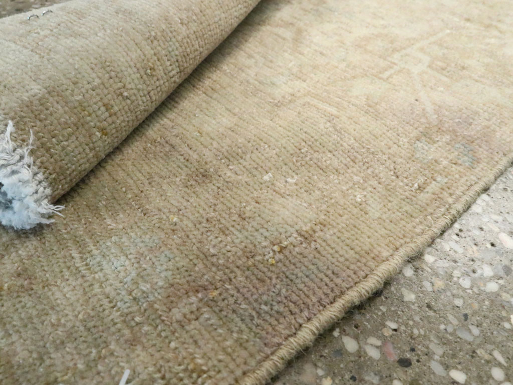 Vintage Persian Malayer Sampler Throw Rug, No.21330 - Gsblank