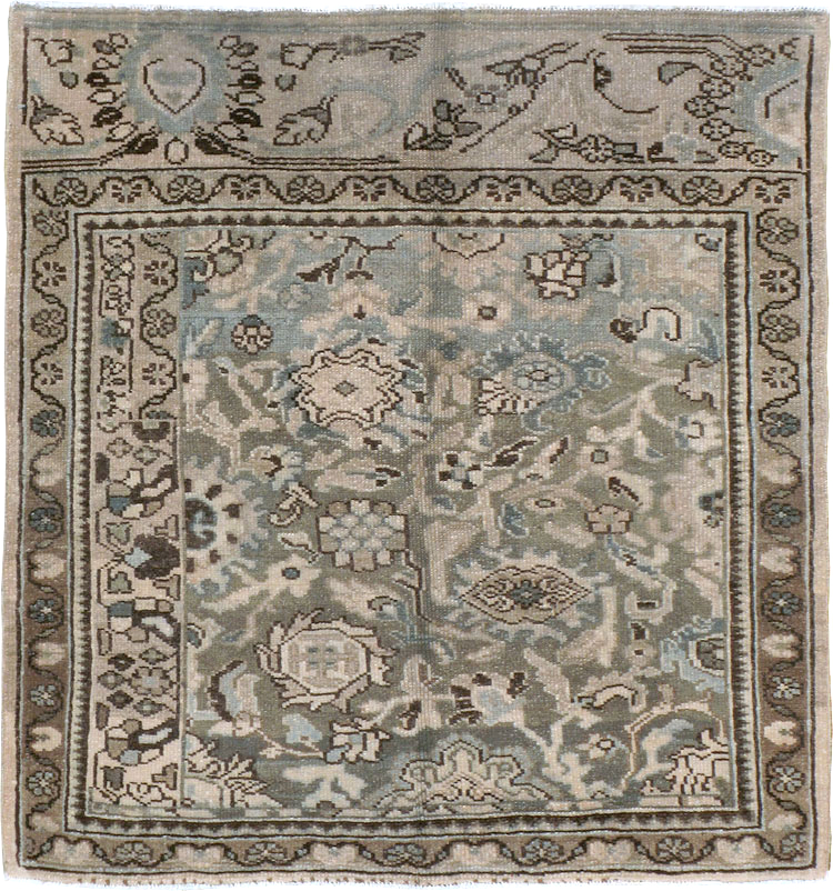 Vintage Persian Malayer Sampler Rug, No.21333 - Gsblank