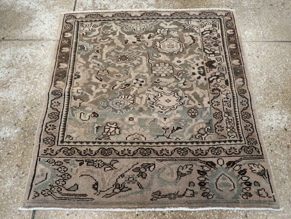 Vintage Persian Malayer Sampler Rug, No.21333 - Gsblank