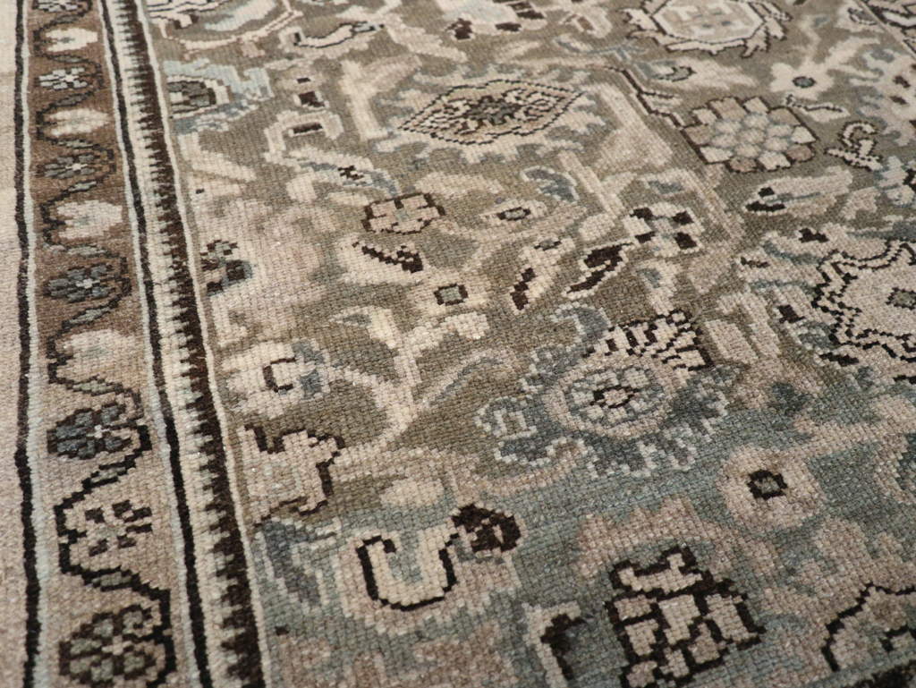 Vintage Persian Malayer Sampler Rug, No.21333 - Gsblank