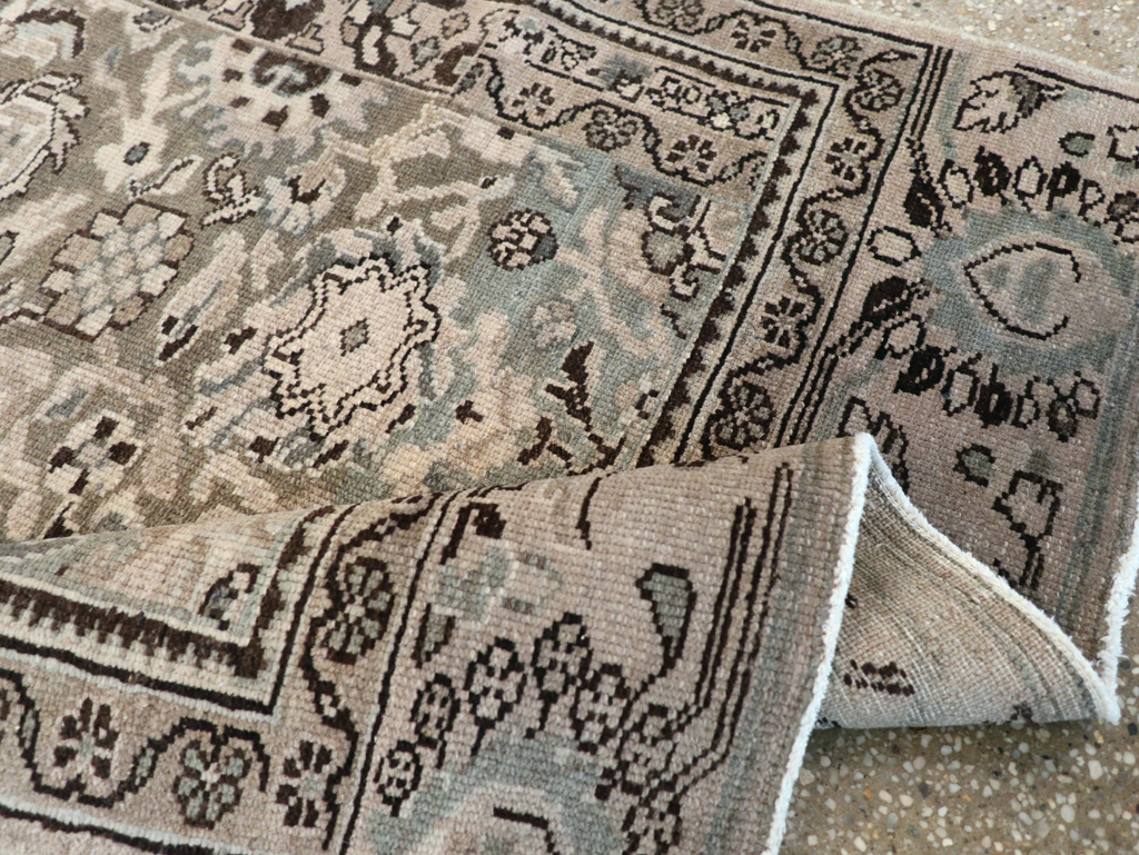 Vintage Persian Malayer Sampler Rug, No.21333 - Gsblank