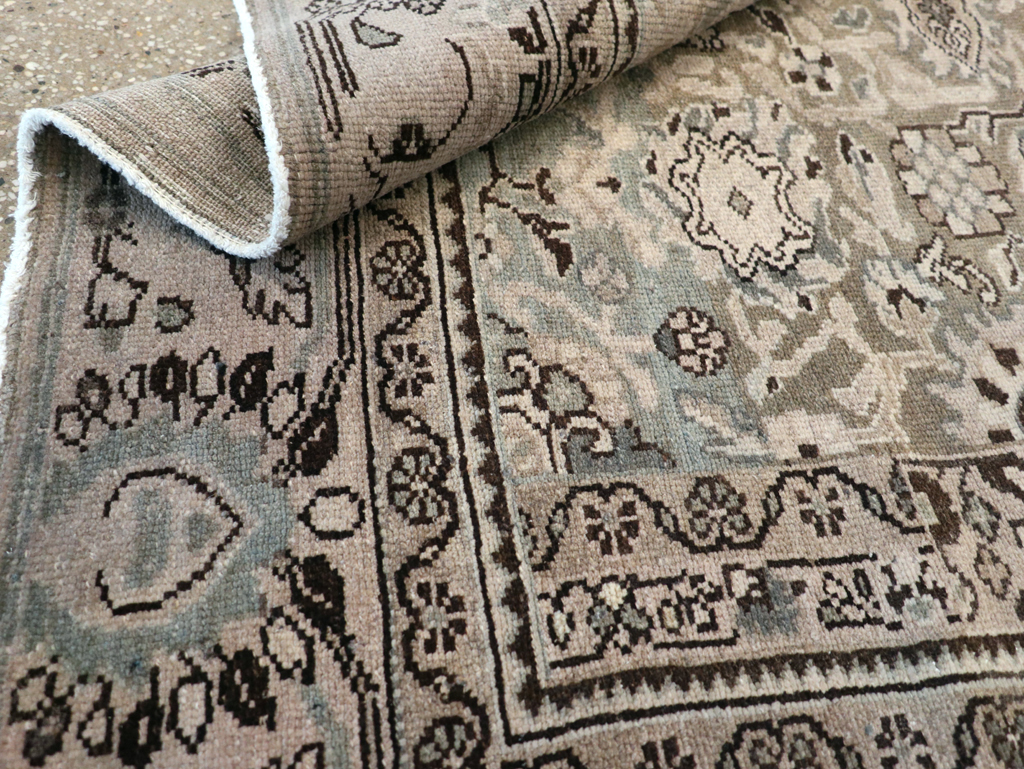 Vintage Persian Malayer Sampler Rug, No.21333 - Gsblank