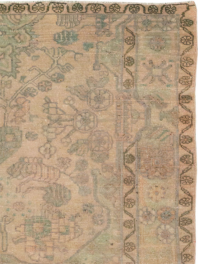 Vintage Persian Malayer Sampler Rug, No.21334 - Gsblank