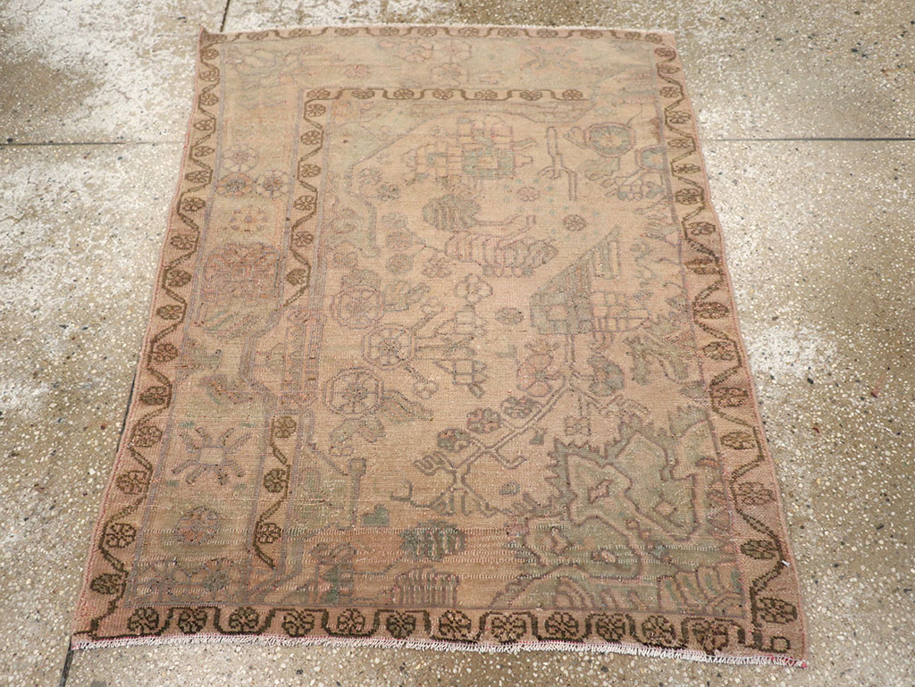 Vintage Persian Malayer Sampler Rug, No.21334 - Gsblank