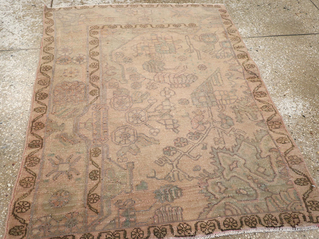 Vintage Persian Malayer Sampler Rug, No.21334 - Gsblank