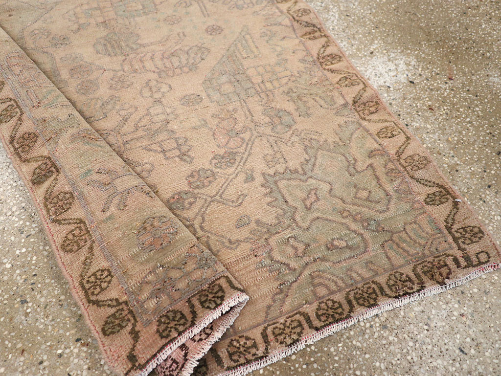 Vintage Persian Malayer Sampler Rug, No.21334 - Gsblank