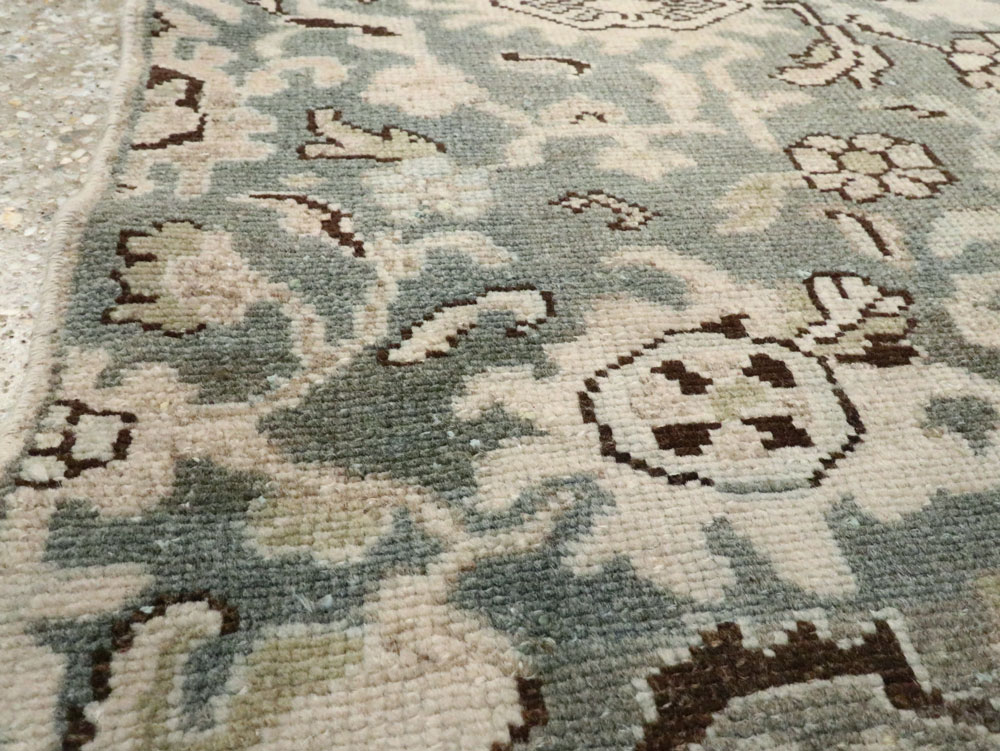 Vintage Persian Malayer Sampler Rug, No.21335 - Gsblank