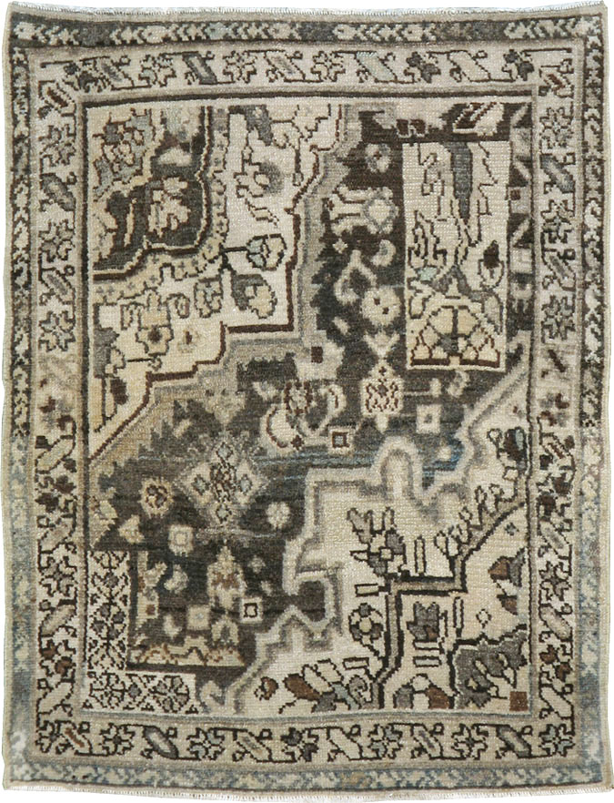 Vintage Persian Malayer Sampler Rug, No.21336 - Gsblank