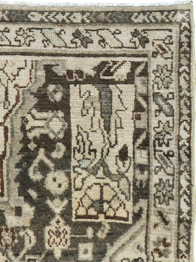 Vintage Persian Malayer Sampler Rug, No.21336 - Gsblank