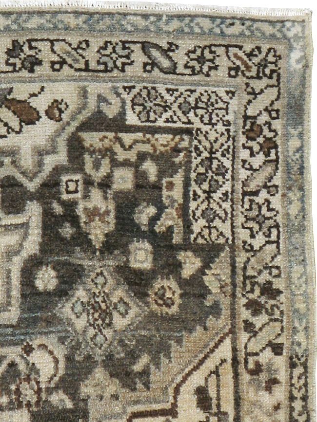 Vintage Persian Malayer Sampler Rug, No.21336 - Gsblank