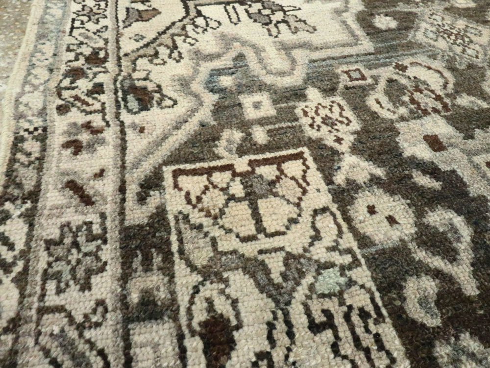 Vintage Persian Malayer Sampler Rug, No.21336 - Gsblank