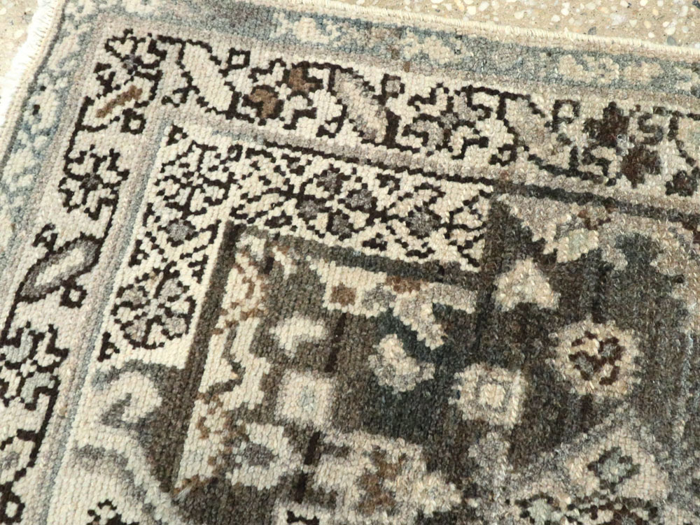 Vintage Persian Malayer Sampler Rug, No.21336 - Gsblank