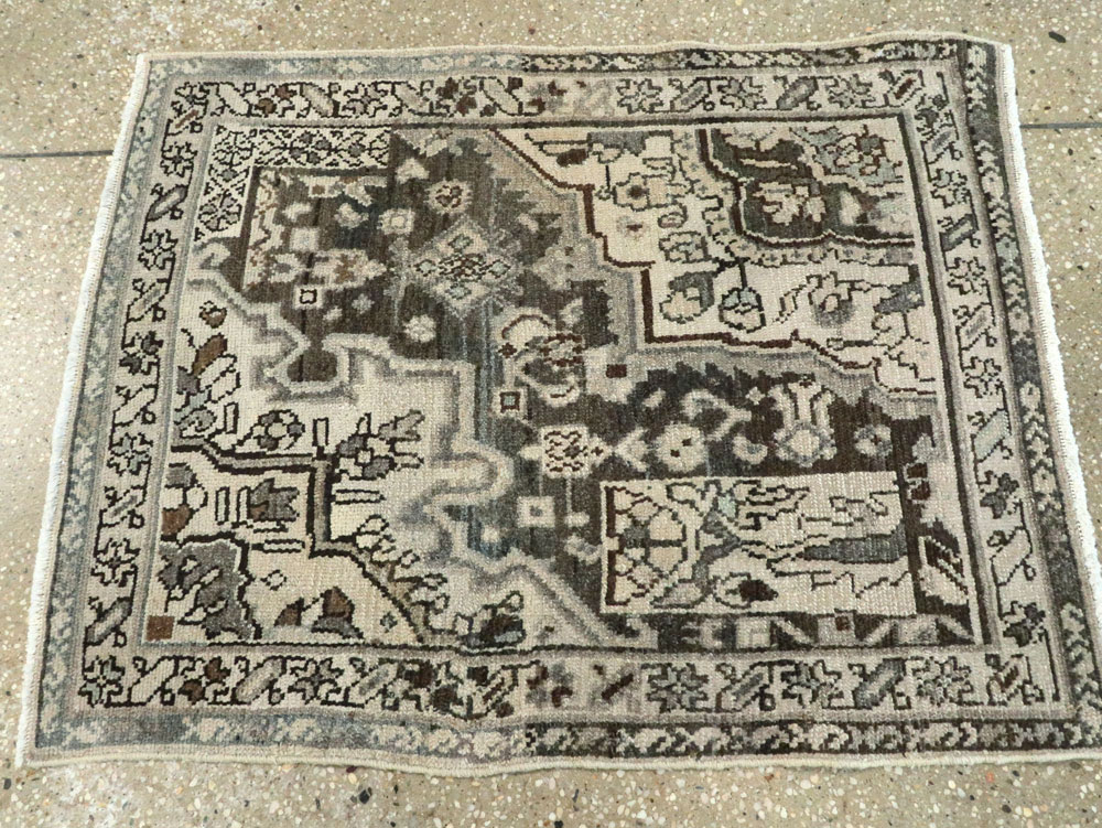 Vintage Persian Malayer Sampler Rug, No.21336 - Gsblank