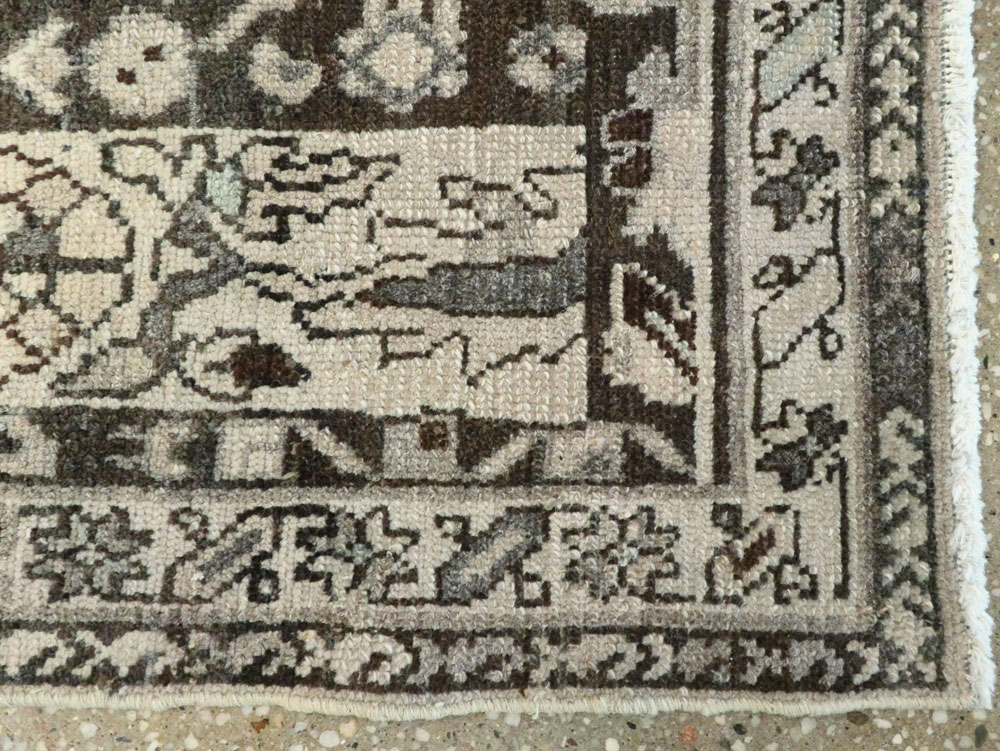 Vintage Persian Malayer Sampler Rug, No.21336 - Gsblank