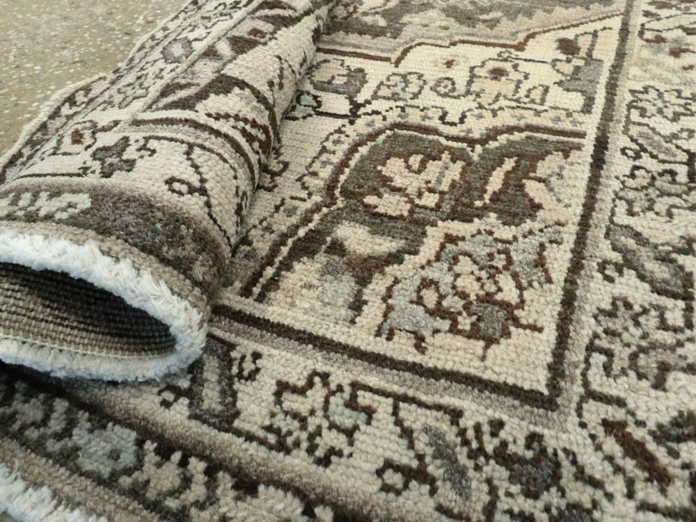 Vintage Persian Malayer Sampler Rug, No.21336 - Gsblank