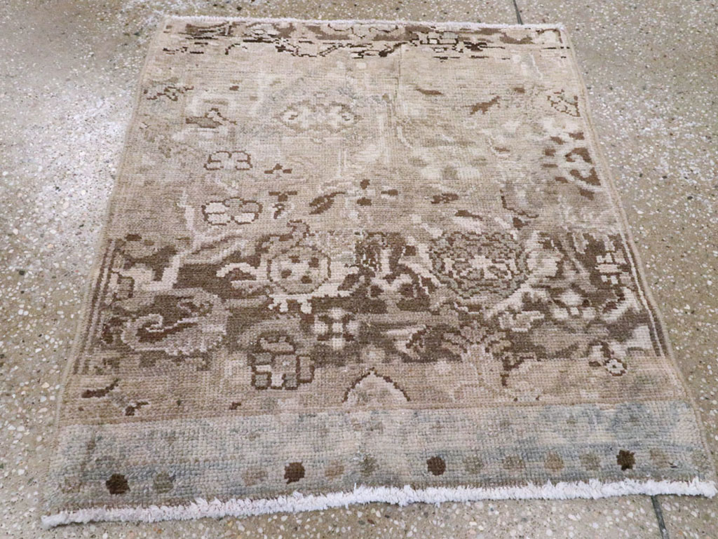 Vintage Persian Malayer Sampler Rug, No.21337 - Gsblank