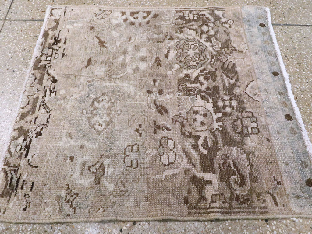 Vintage Persian Malayer Sampler Rug, No.21337 - Gsblank