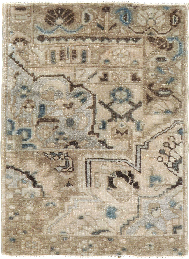 Vintage Persian Malayer Sampler Rug, No.21339 - Gsblank