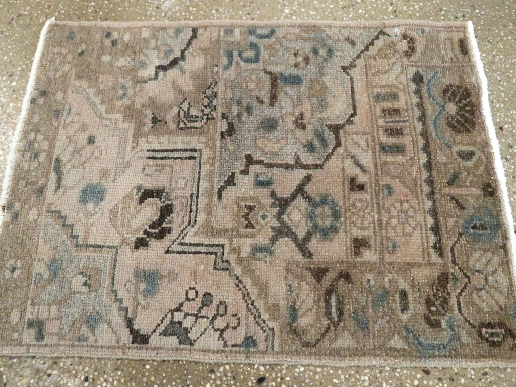 Vintage Persian Malayer Sampler Rug, No.21339 - Gsblank