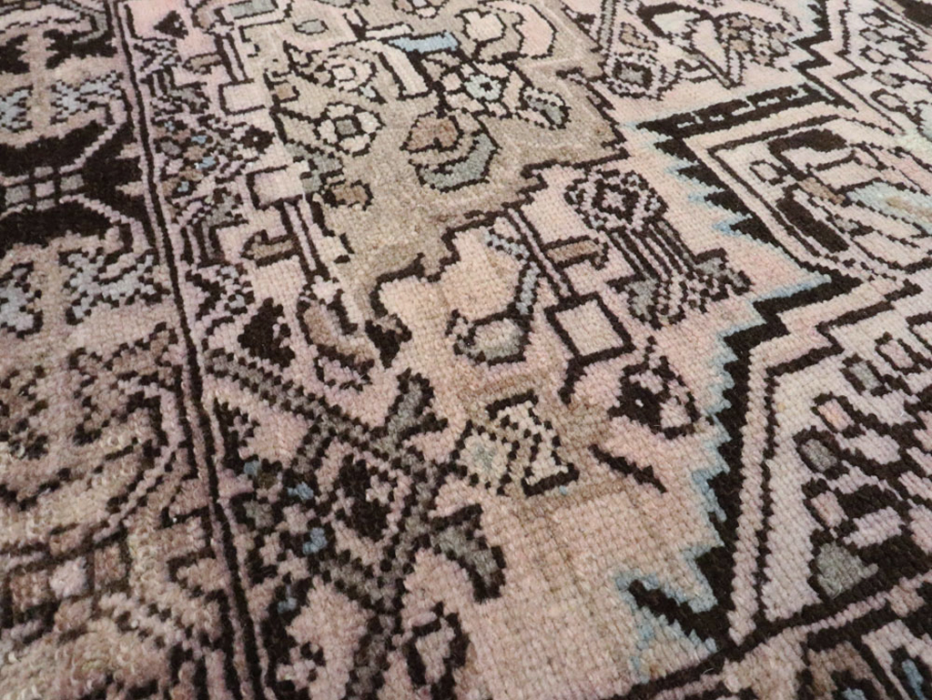 Vintage Persian Malayer Sampler Rug, No.21346 - Gsblank