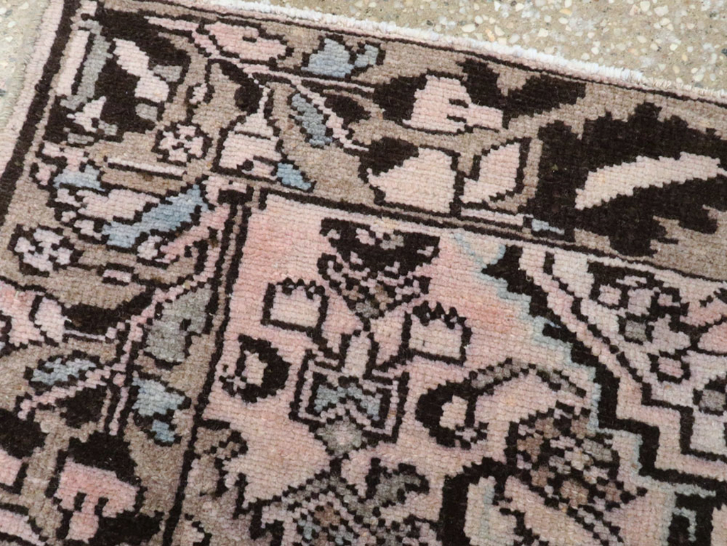 Vintage Persian Malayer Sampler Rug, No.21346 - Gsblank