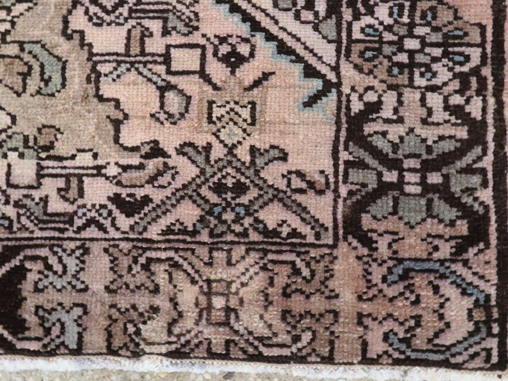 Vintage Persian Malayer Sampler Rug, No.21346 - Gsblank