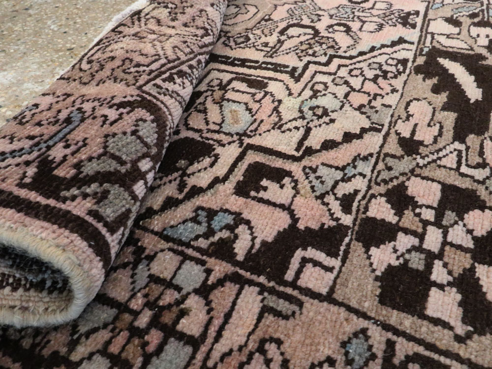 Vintage Persian Malayer Sampler Rug, No.21346 - Gsblank