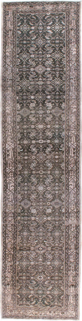 Vintage Persian Malayer Runner, No.21354 - Gsblank