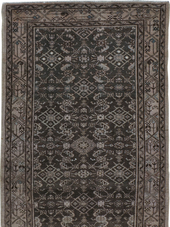 Vintage Persian Malayer Runner, No.21354 - Gsblank