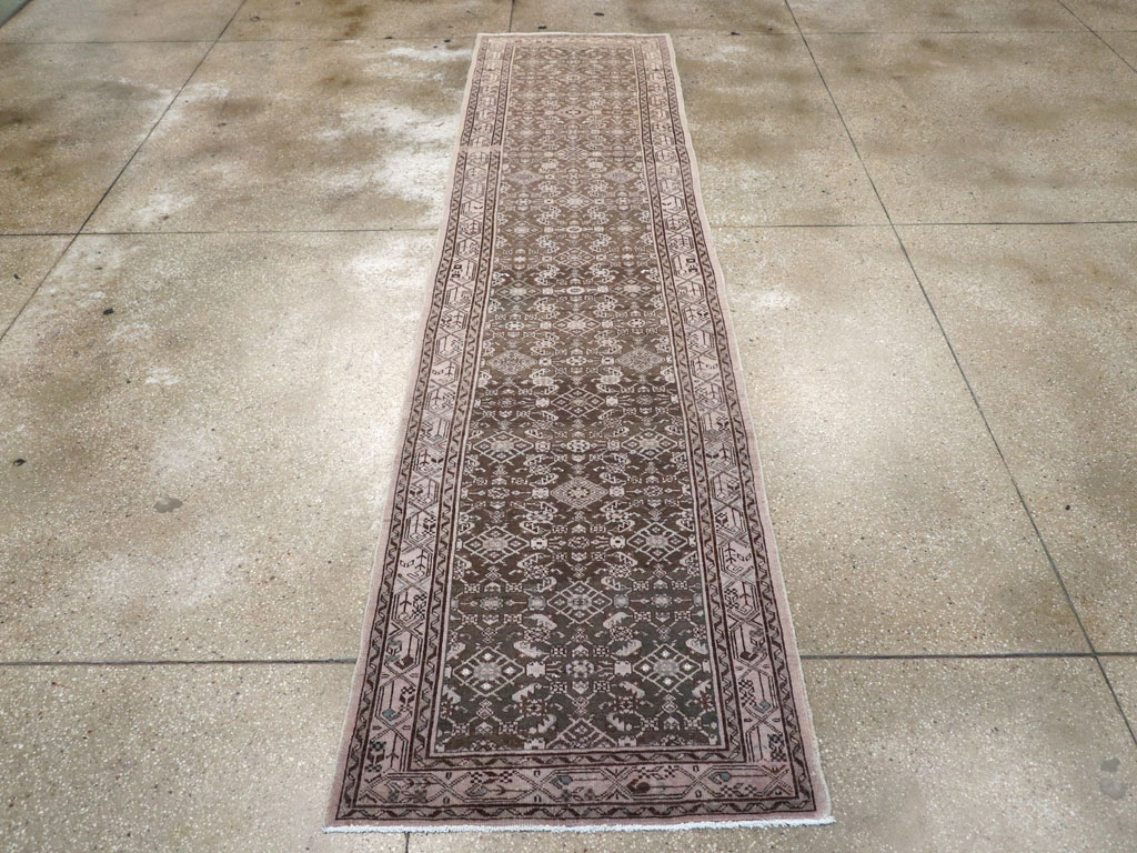 Vintage Persian Malayer Runner, No.21354 - Gsblank