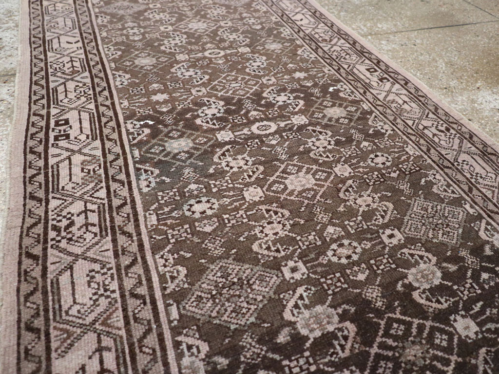 Vintage Persian Malayer Runner, No.21354 - Gsblank