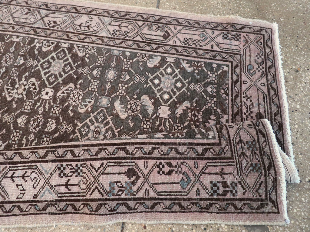 Vintage Persian Malayer Runner, No.21354 - Gsblank