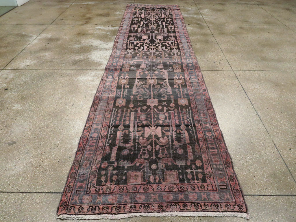 Vintage Persian Malayer Runner, No.21357 - Gsblank