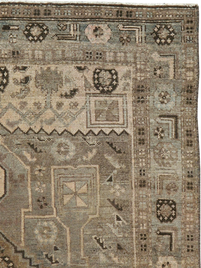 Vintage Persian Malayer Rug, No.21366 - Gsblank