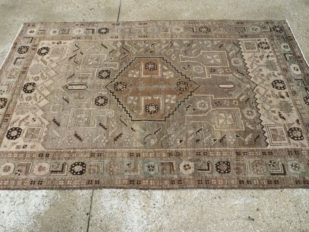Vintage Persian Malayer Rug, No.21366 - Gsblank