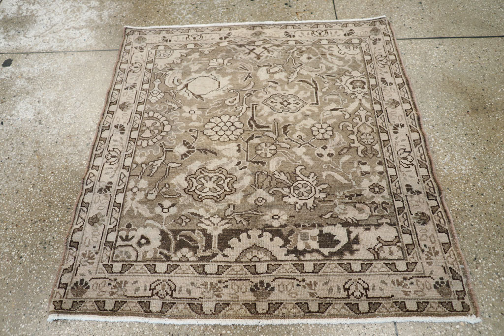 Vintage Malayer Square Rug, No.21372 - Gsblank