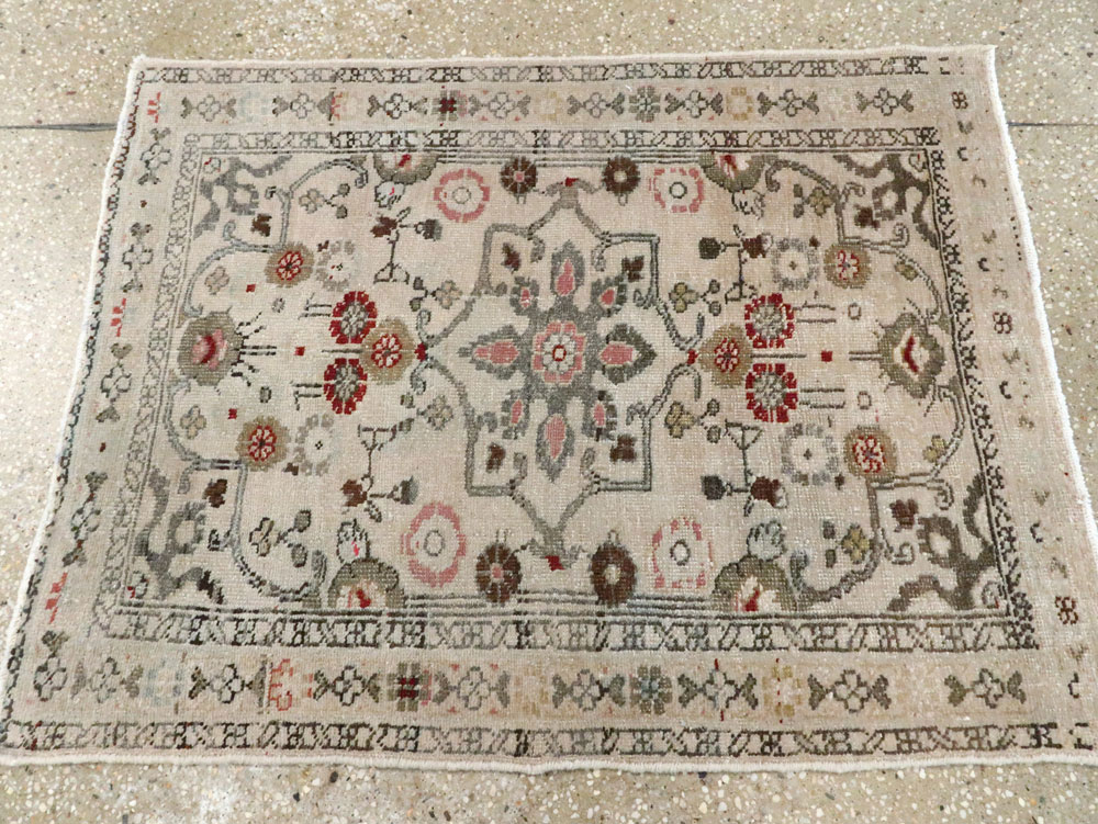 Vintage Persian Malayer Rug, No.21373 - Gsblank