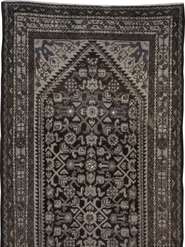 Vintage Persian Malayer Runner, No.21375 - Gsblank