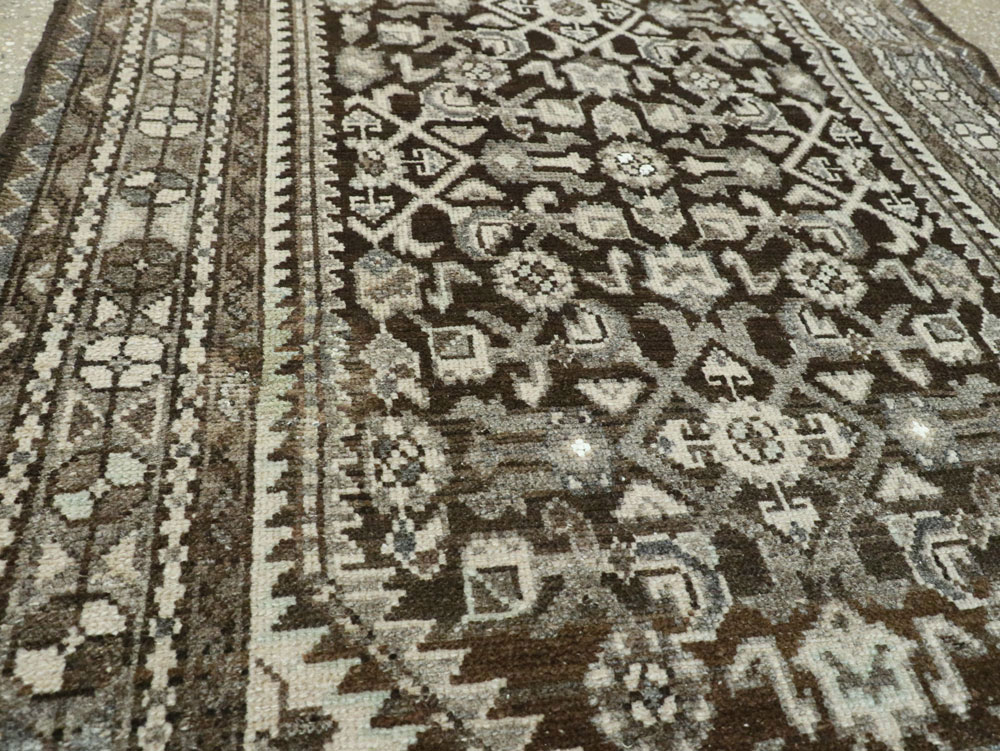 Vintage Persian Malayer Runner, No.21375 - Gsblank